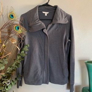 Men’s Banana Republic Dark Gray Zip Up Cardigan